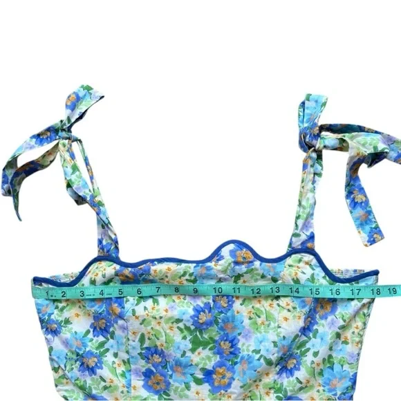 Impressions French Countryside Stripe Midi Dress - Picture 6 of 11